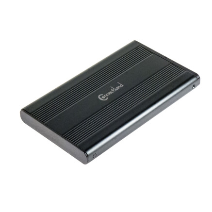 SYBA CL-ENC25029 Boîtier de disques de stockage Noir, Argent 2.5"