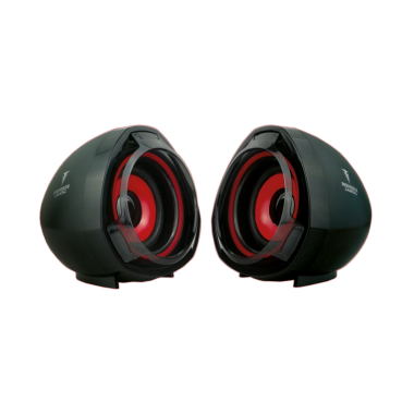 HAUT PARLEUR BERSERKER GAMING HATI ROUGE/NOIR | ECP Grossiste informatique