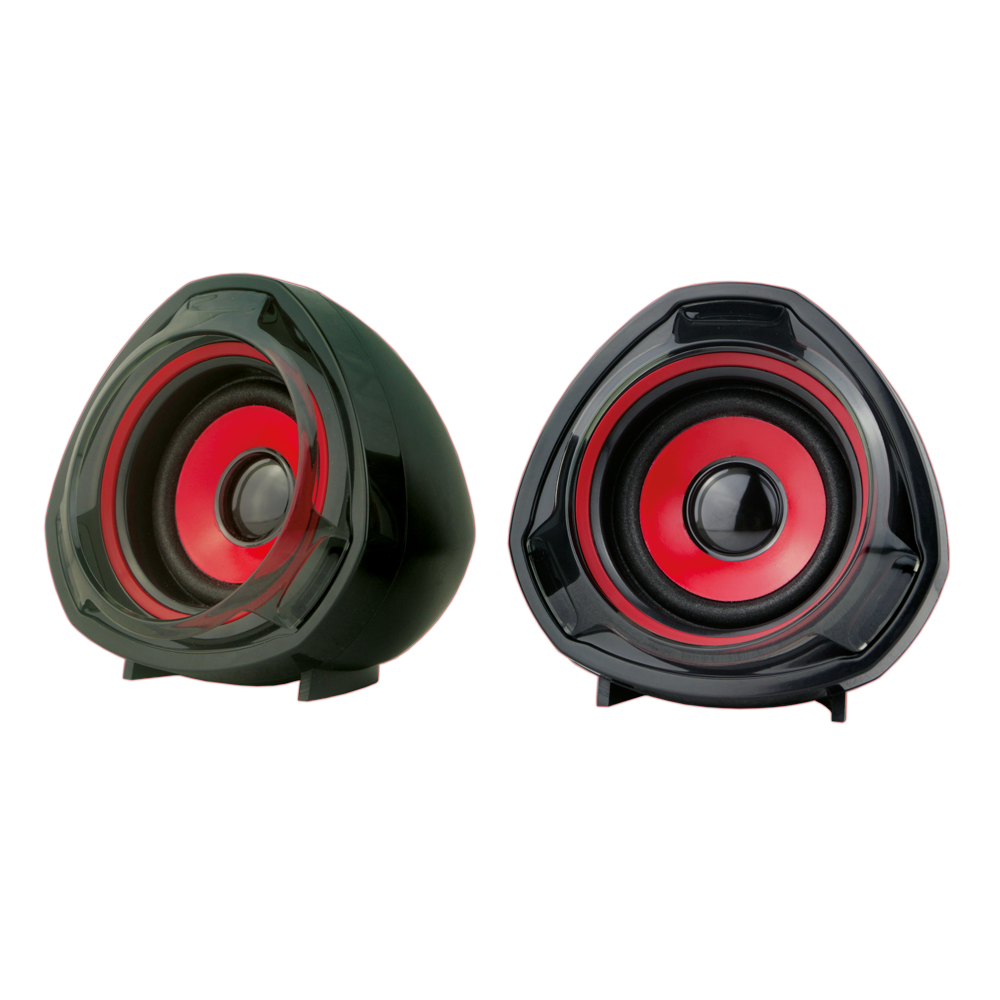 HAUT PARLEUR BERSERKER GAMING HATI ROUGE/NOIR | ECP Grossiste informatique