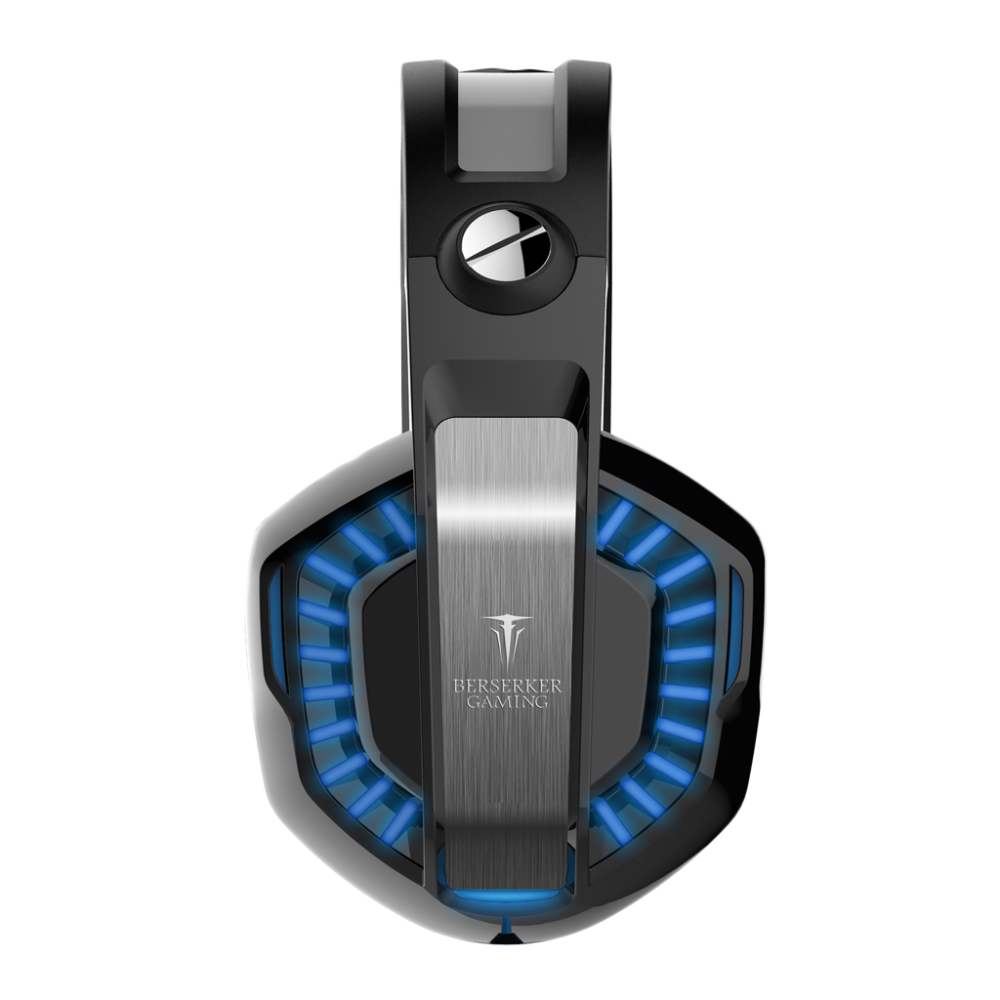 BERMI032651 0915177 CASQUE 50mm GAMING FREYR USB 7.1  AVEC VIBRATION+LED BLACK/BLUE