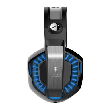 BERMI032651 0915177 CASQUE 50mm GAMING FREYR USB 7.1  AVEC VIBRATION+LED BLACK/BLUE