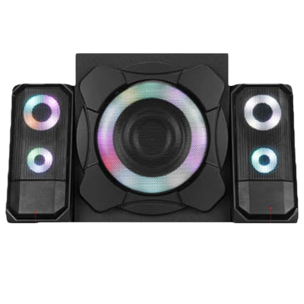 BERHP039289 Haut parleur bluetooth GAMING Thor 2.1 Black Lighting