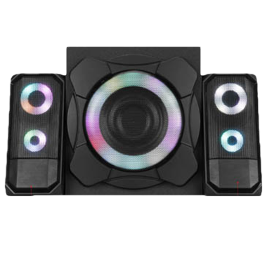 BERHP039289 Haut parleur bluetooth GAMING Thor 2.1 Black Lighting