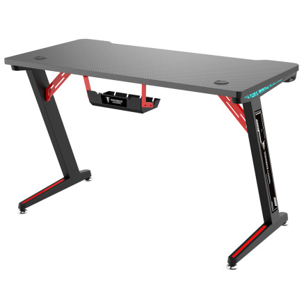 BERACJ36201 BSK-GAMING DESK B120 NOIR Avec Led  RGB