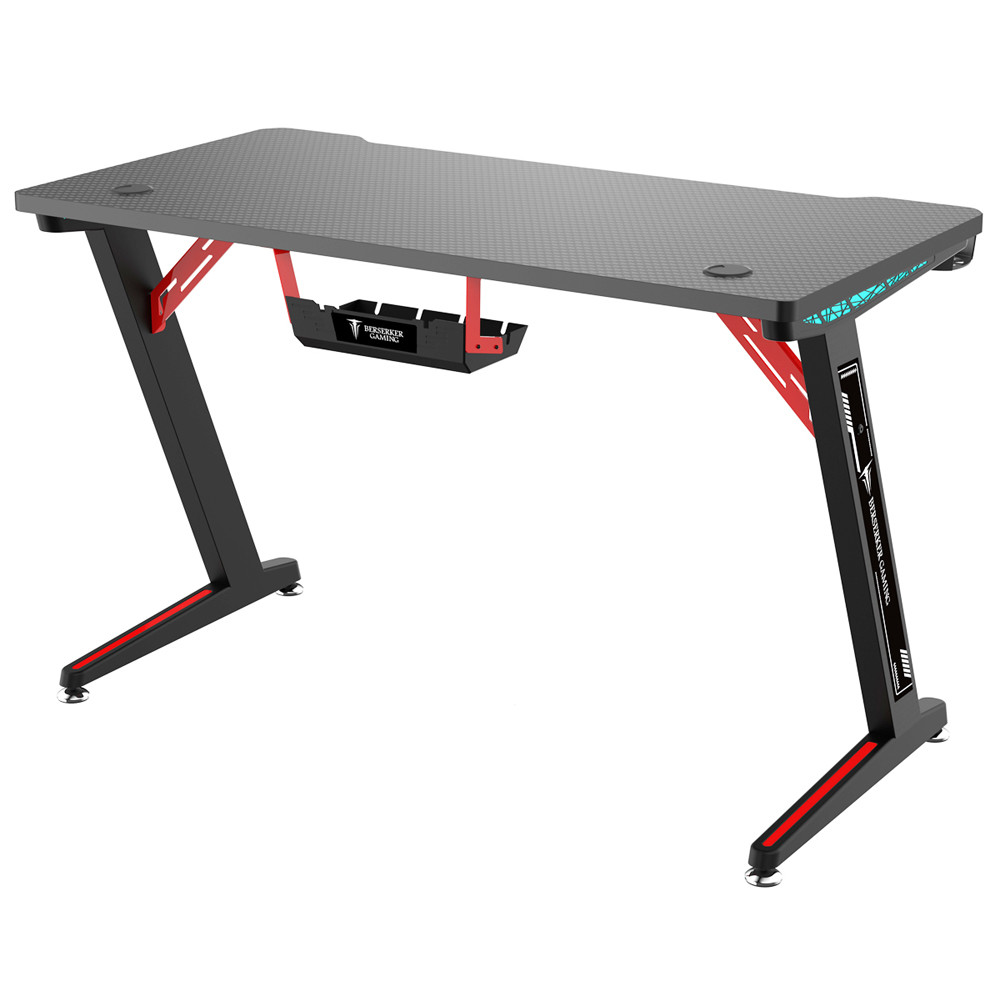 BERACJ36201 BSK-GAMING DESK B120 NOIR Avec Led RGB BERACJ36201 BSK-GAMING DESK B120 NOIR Avec Led RGB