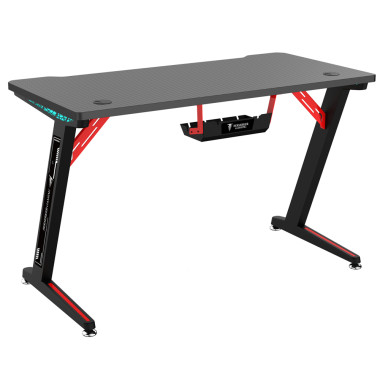 BERACJ36201 BSK-GAMING DESK B120 NOIR Avec Led  RGB