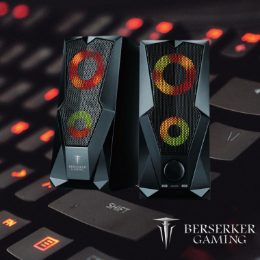 BER00046374 HP BSK GAMING 2.0 BROKK BLACK-ILLUMINATED 6W
