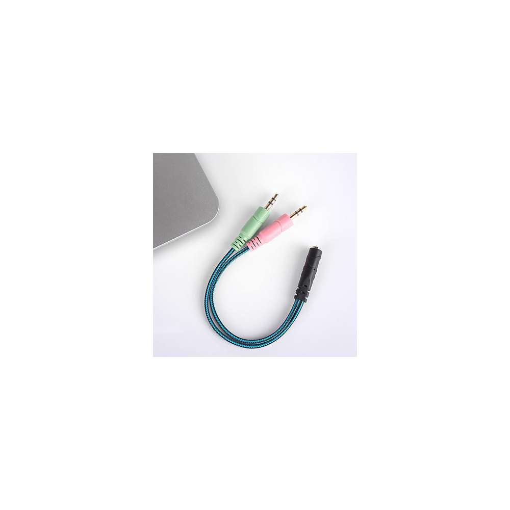 BER00046384 ADAPT- JACK AUDIO STEREO 2 MALES x 1 FEMELLE EN CABLE 25CM AUD BER00046384 ADAPT- JACK AUDIO STEREO 2 MALES x 1 FEMELLE EN CABLE 25CM AUD