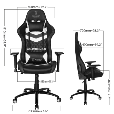 BER00046402 SIEGE-BSK-THOR-LUXURY-BK-WHITE