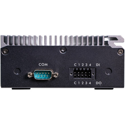 Shuttle Edge PC SPCEL03 , Intel Atom x6413E, 1x HDMI, 2x 2.5G LAN, 1x COM, DIO (4x in, 4x out), 3x USB, 2x M.2, 12-24V,