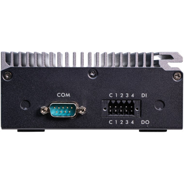 Shuttle Edge PC SPCEL03 , Intel Atom x6413E, 1x HDMI, 2x 2.5G LAN, 1x COM, DIO (4x in, 4x out), 3x USB, 2x M.2, 12-24V,