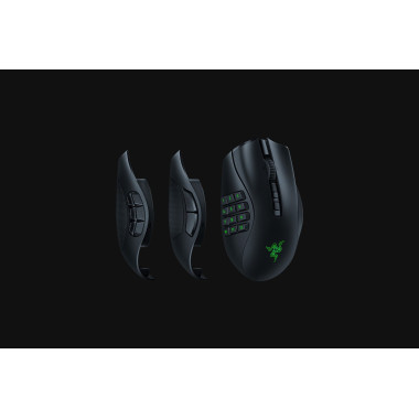 Razer Naga V2 Pro souris Jouer Droitier RF Wireless + Bluetooth + USB Type-C Optique 30000 DPI