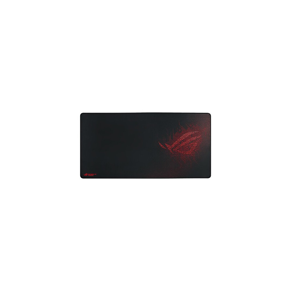 ASUS ROG Sheath Tapis de souris de jeu Noir, Rouge