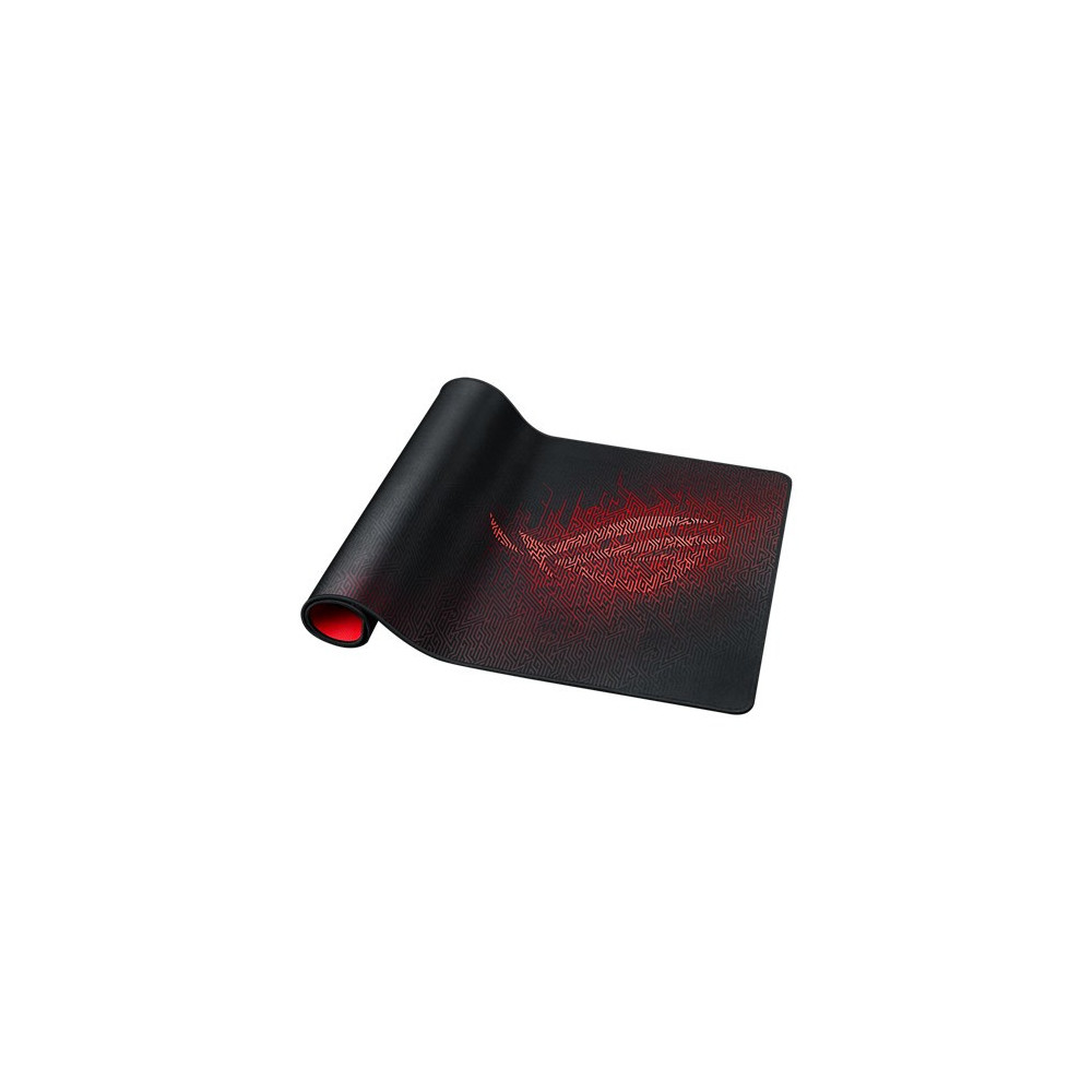 ASUS ROG Sheath Tapis de souris de jeu Noir, Rouge
