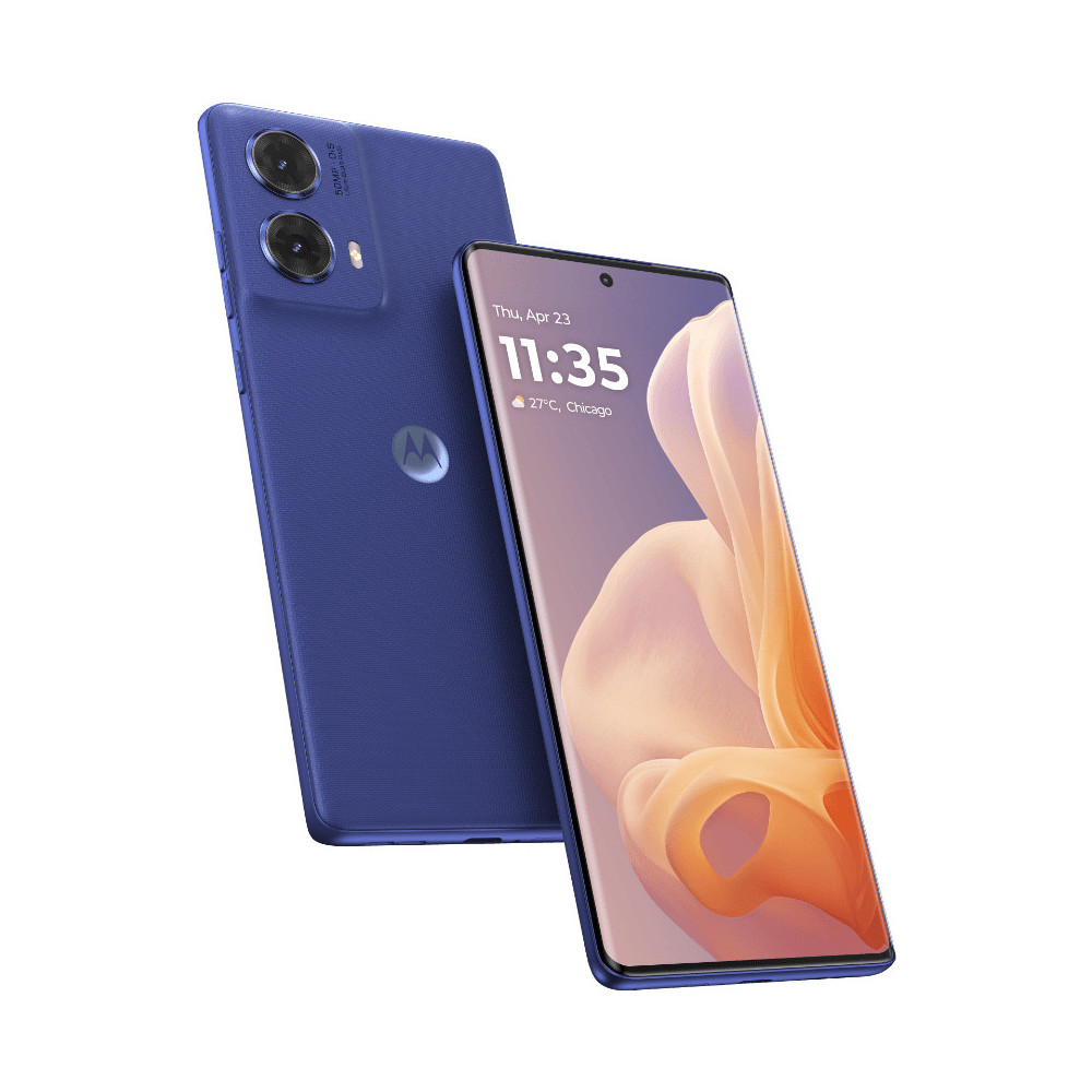 Motorola moto g85 5G 16,9 cm (6.67") Double SIM Android 14 USB Type-C 12 Go 256 Go 5000 mAh Bleu Motorola moto g85 5G 16,9 cm (6.67") Double SIM Android 14 USB Type-C 12 Go 256 Go 5000 mAh Bleu