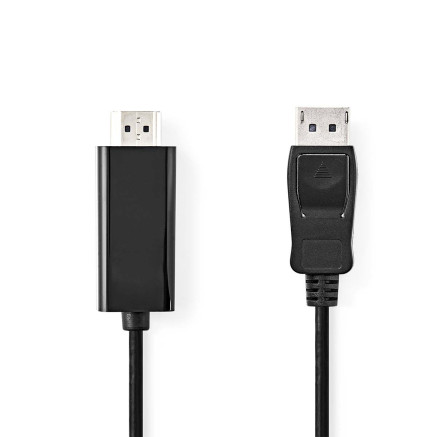 Nedis CCGB37100BK10 câble vidéo et adaptateur 1 m DisplayPort HDMI Anthracite