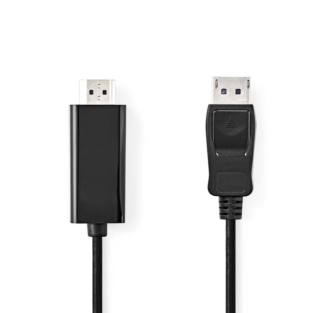 Nedis CCGB37100BK10 câble vidéo et adaptateur 1 m DisplayPort HDMI Anthracite Nedis CCGB37100BK10 câble vidéo et adaptateur 1 m DisplayPort HDMI Anthracite