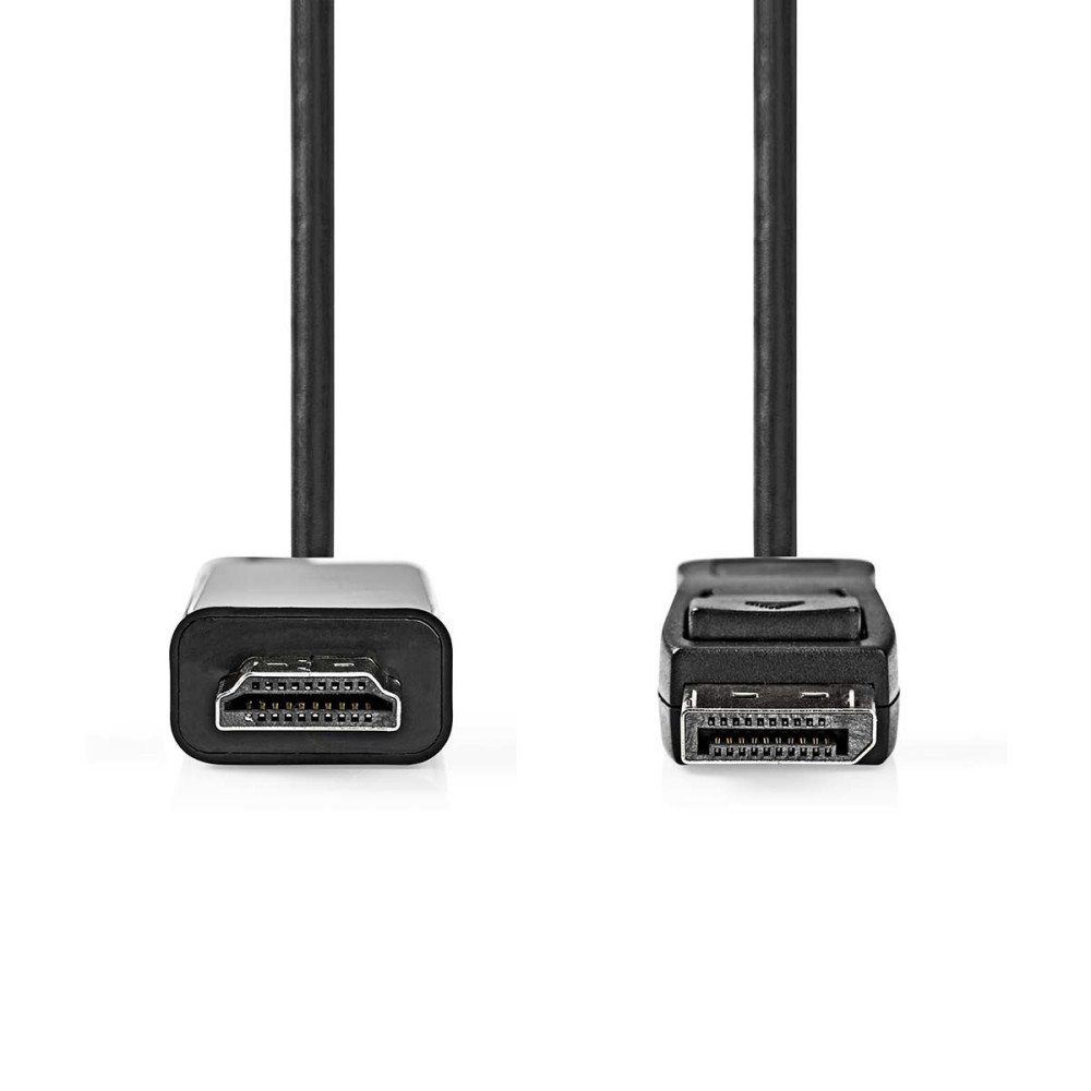 Nedis CCGB37100BK10 câble vidéo et adaptateur 1 m DisplayPort HDMI Anthracite
