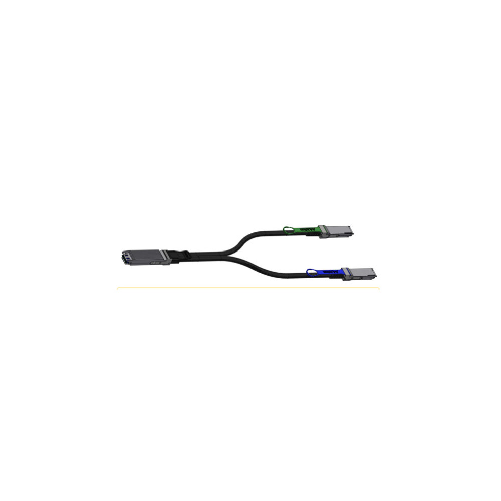Nvidia MCA7J65-N005 câble InfiniBand et à fibres optiques 5 m OSFP 2xQSFP112 Noir Nvidia MCA7J65-N005 câble InfiniBand et à fibres optiques 5 m OSFP 2xQSFP112 Noir