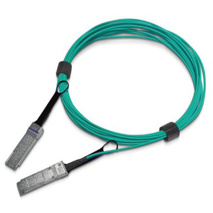 Nvidia 980-9I45J-00H010 câble InfiniBand et à fibres optiques 10 m QSFP56 Couleur aqua