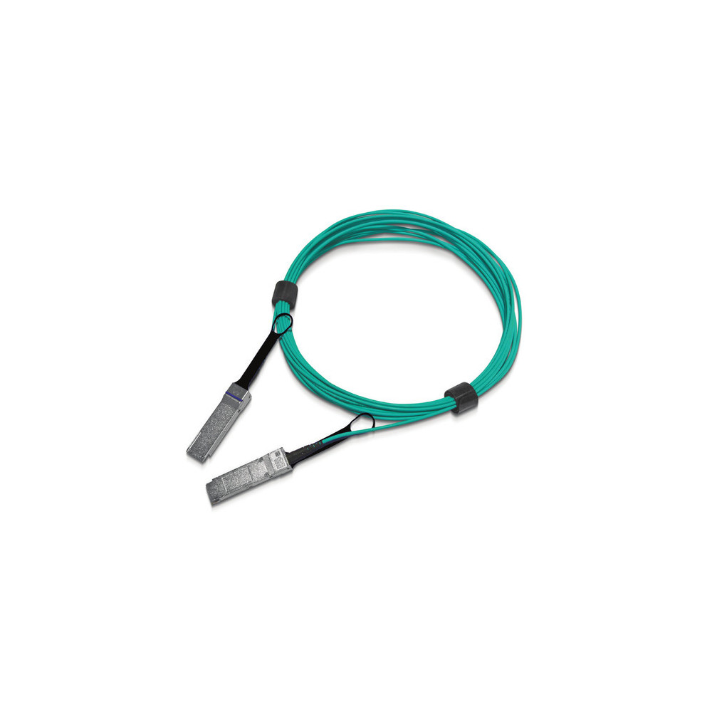 Nvidia 980-9I45J-00H010 câble InfiniBand et à fibres optiques 10 m QSFP56 Couleur aqua Nvidia 980-9I45J-00H010 câble InfiniBand et à fibres optiques 10 m QSFP56 Couleur aqua