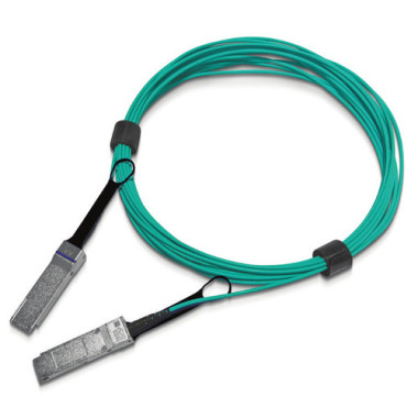 Nvidia 980-9I45J-00H010 câble InfiniBand et à fibres optiques 10 m QSFP56 Couleur aqua