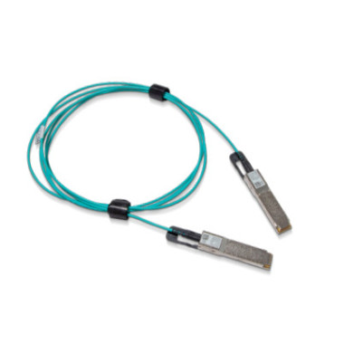 Nvidia MFS1S00-H005V câble InfiniBand et à fibres optiques 5 m QSFP56 Noir, Bleu