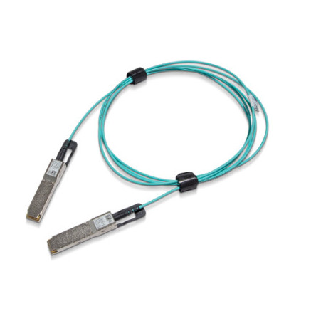 Nvidia MFS1S00-H050V câble InfiniBand et à fibres optiques 50 m QSFP56 Bleu
