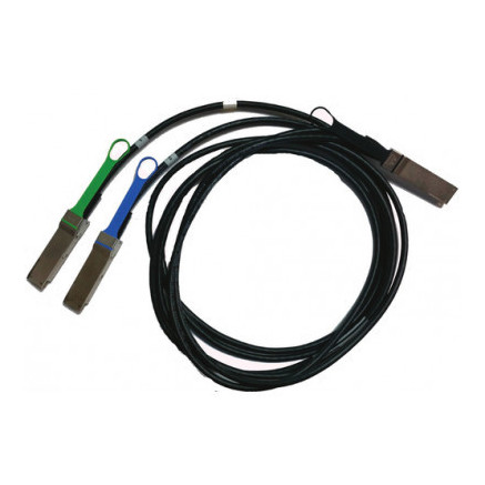 Nvidia 980-9I99F-00H002 câble InfiniBand et à fibres optiques 2 m QSFP56 2x QSFP56 Noir