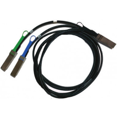 Nvidia 980-9I99F-00H002 câble InfiniBand et à fibres optiques 2 m QSFP56 2x QSFP56 Noir