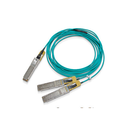 Nvidia MFS1S50-H030V câble InfiniBand et à fibres optiques 30 m QSFP56 2x QSFP56 Bleu