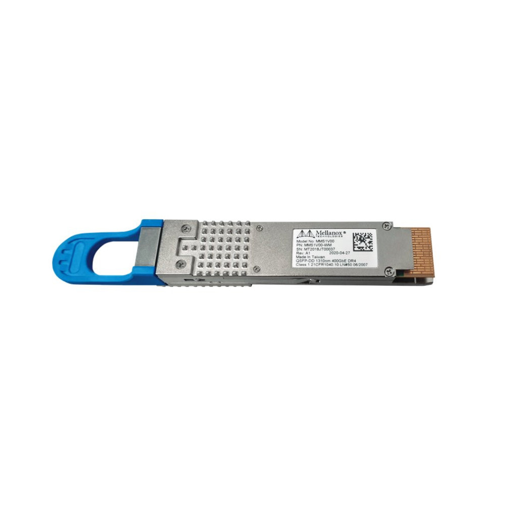 Mellanox Technologies MMS1V00-WM module émetteur-récepteur de réseau Fibre optique 400000 Mbit s QSFP 1310 nm Mellanox Technologies MMS1V00-WM module émetteur-récepteur de réseau Fibre optique 400000 Mbit s QSFP 1310 nm