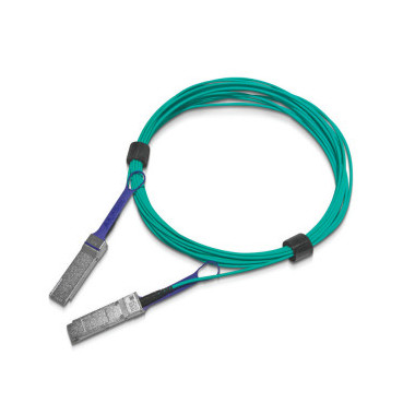 Nvidia MFA1A00-E010 câble InfiniBand et à fibres optiques 10 m QSFP Bleu