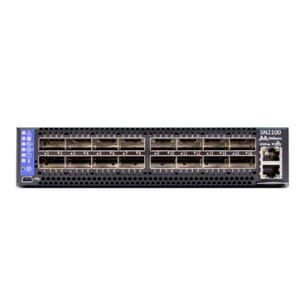 Mellanox Technologies MSN2100-CB2RC commutateur réseau Géré L3 1U Noir