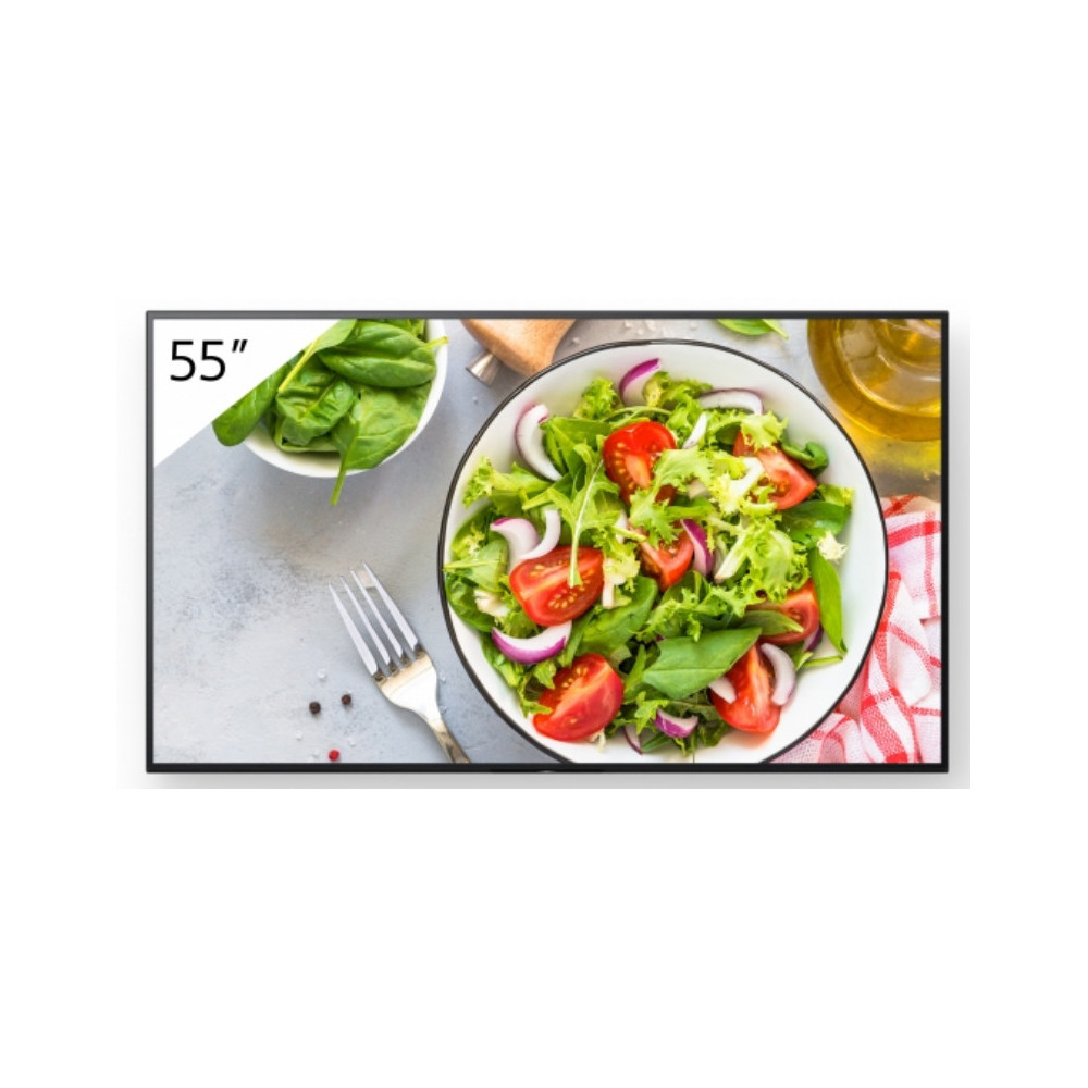 Sony FW-55BZ35L affichage de messages Écran plat de signalisation numérique 139,7 cm (55") LCD Wifi 550 cd m² 4K Ultra HD Noir Sony FW-55BZ35L affichage de messages Écran plat de signalisation numérique 139,7 cm (55") LCD Wifi 550 cd m² 4K Ultra HD Noir