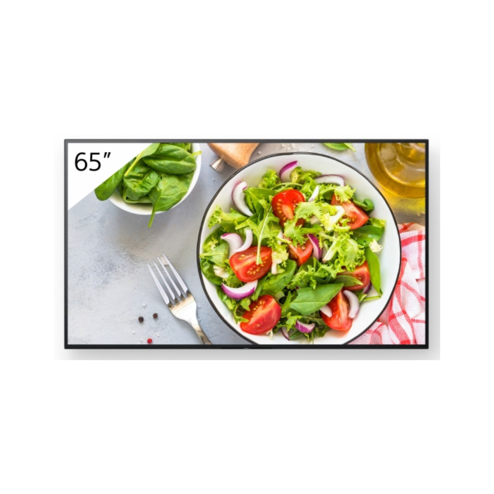 Sony FW-65BZ35L TM affichage de messages Écran plat de signalisation numérique 165,1 cm (65") LCD Wifi 550 cd m² 4K Ultra HD Sony FW-65BZ35L TM affichage de messages Écran plat de signalisation numérique 165,1 cm (65") LCD Wifi 550 cd m² 4K Ultra HD