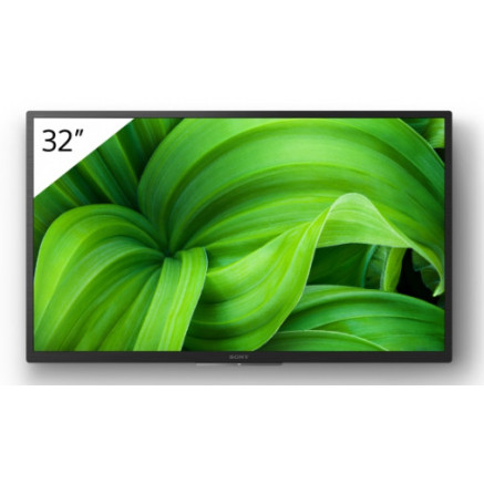 Sony FWD-32W8001 affichage de messages Écran plat de signalisation numérique 81,3 cm (32") LED Wifi 380 cd m² WXGA Noir Intégré