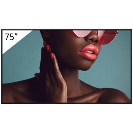 Sony FW-75BZ40L TM affichage de messages Écran plat de signalisation numérique 190,5 cm (75") LCD Wifi 700 cd m² 4K Ultra HD
