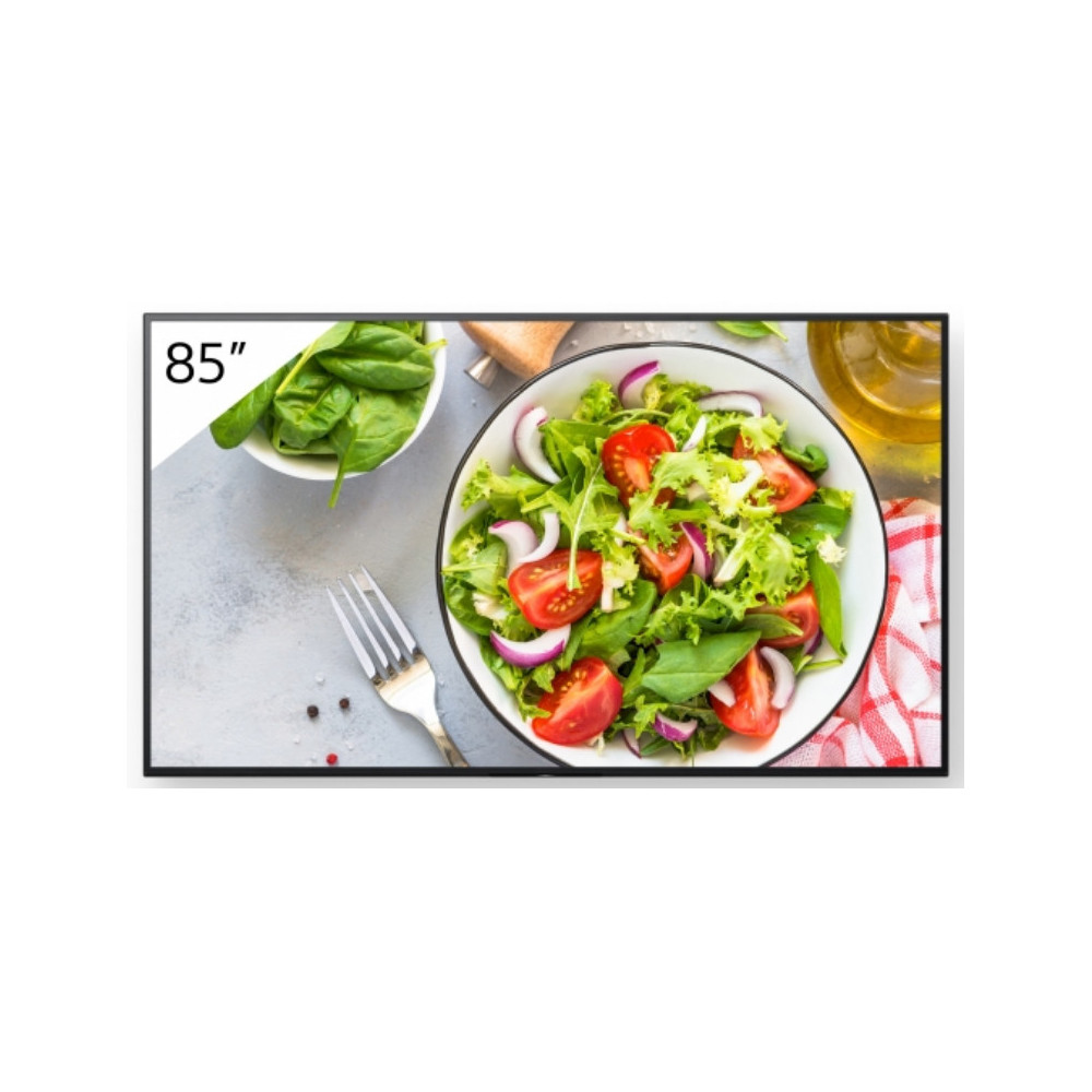 Sony FW-85BZ35L affichage de messages Écran plat de signalisation numérique 2,16 m (85") LCD Wifi 550 cd m² 4K Ultra HD Noir Sony FW-85BZ35L affichage de messages Écran plat de signalisation numérique 2,16 m (85") LCD Wifi 550 cd m² 4K Ultra HD Noir