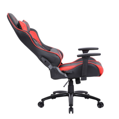 Steelplay SGC01 Siège de jeu sur PC Siège capitonné Noir, Rouge