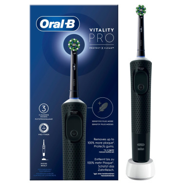 Oral-B Vitality Pro Adulte Brosse à dents rotative Noir