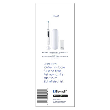 Oral-B iO Series 5 Adulte Brosse à dents rotative oscillante Blanc