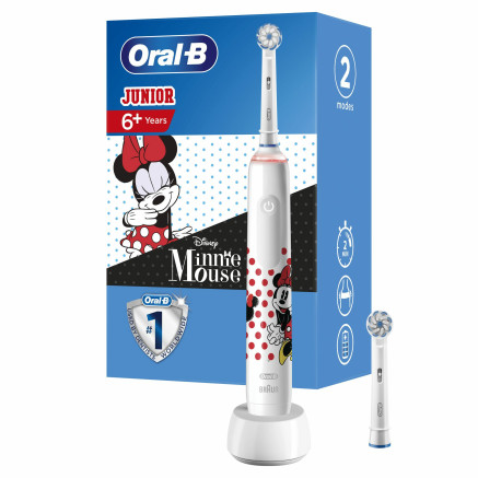 Braun Junior Minnie Mouse Enfant Noir, Rouge, Blanc