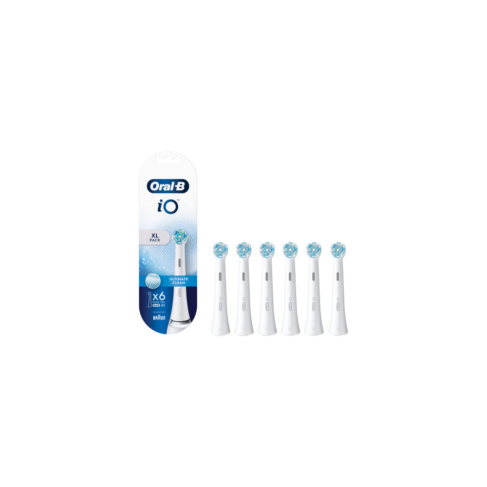 Oral-B iO Ultimate Clean CW-6 Adulte Brosse à dents rotative Blanc Oral-B iO Ultimate Clean CW-6 Adulte Brosse à dents rotative Blanc