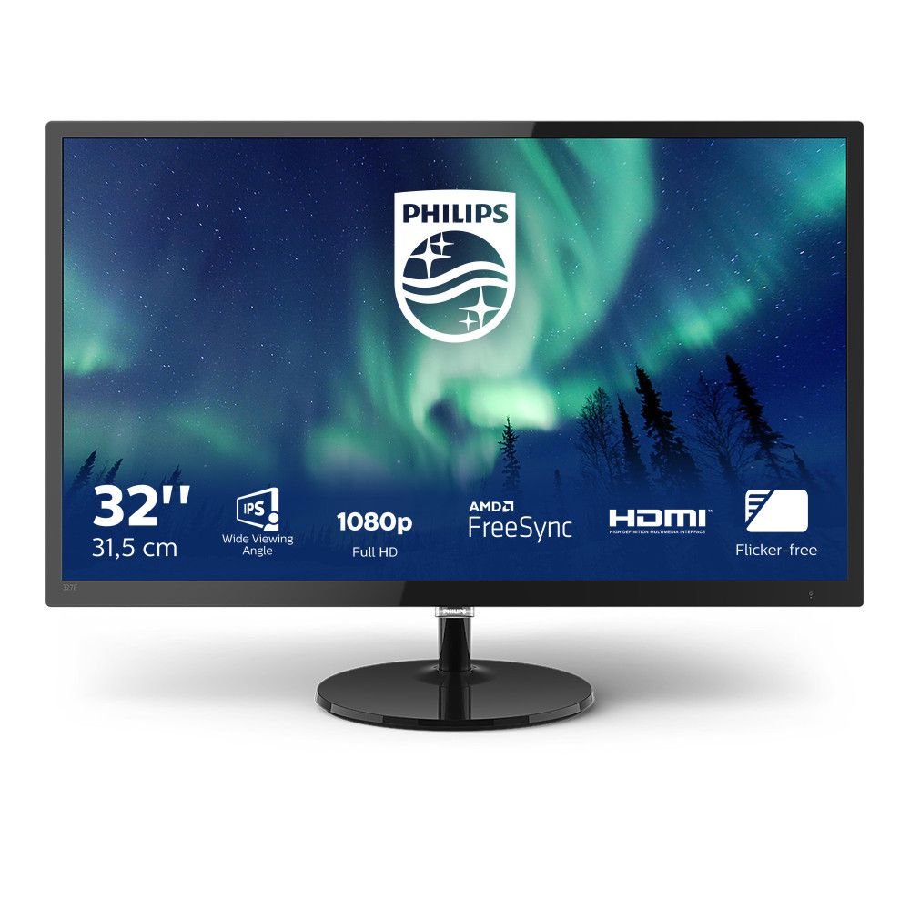 Philips E Line 327E8QJAB 00 LED display 80 cm (31.5") 1920 x 1080 pixels Full HD LCD Noir