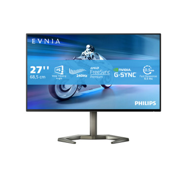 Philips Momentum 27M1N5200PA 00 LED display 68,6 cm (27") 1920 x 1080 pixels Full HD Noir