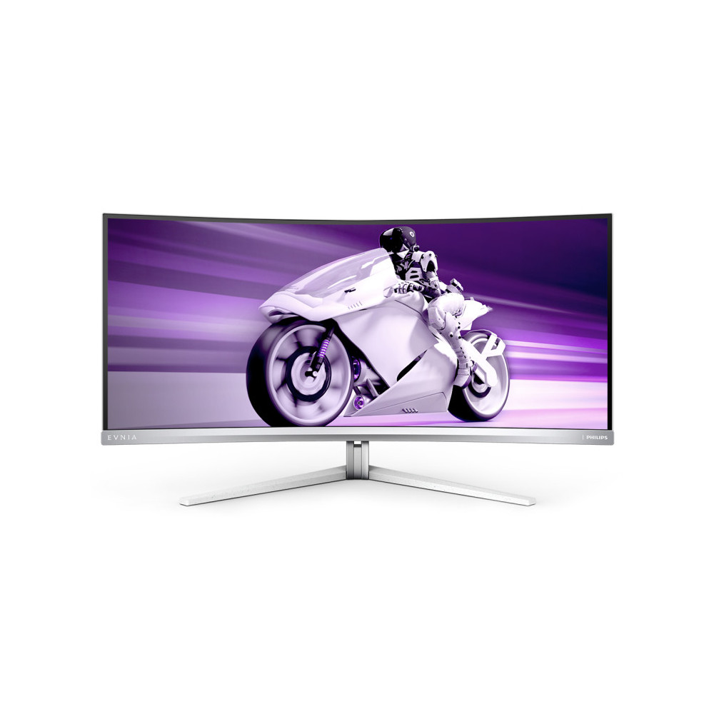 Philips 34M2C8600 00 écran plat de PC 86,4 cm (34") 3440 x 1440 pixels Wide Quad HD OLED Blanc