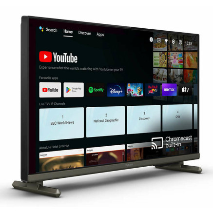 Philips 24HFL4518 12 TV Hospitality 61 cm (24") HD 250 cd m² Smart TV Noir 6 W
