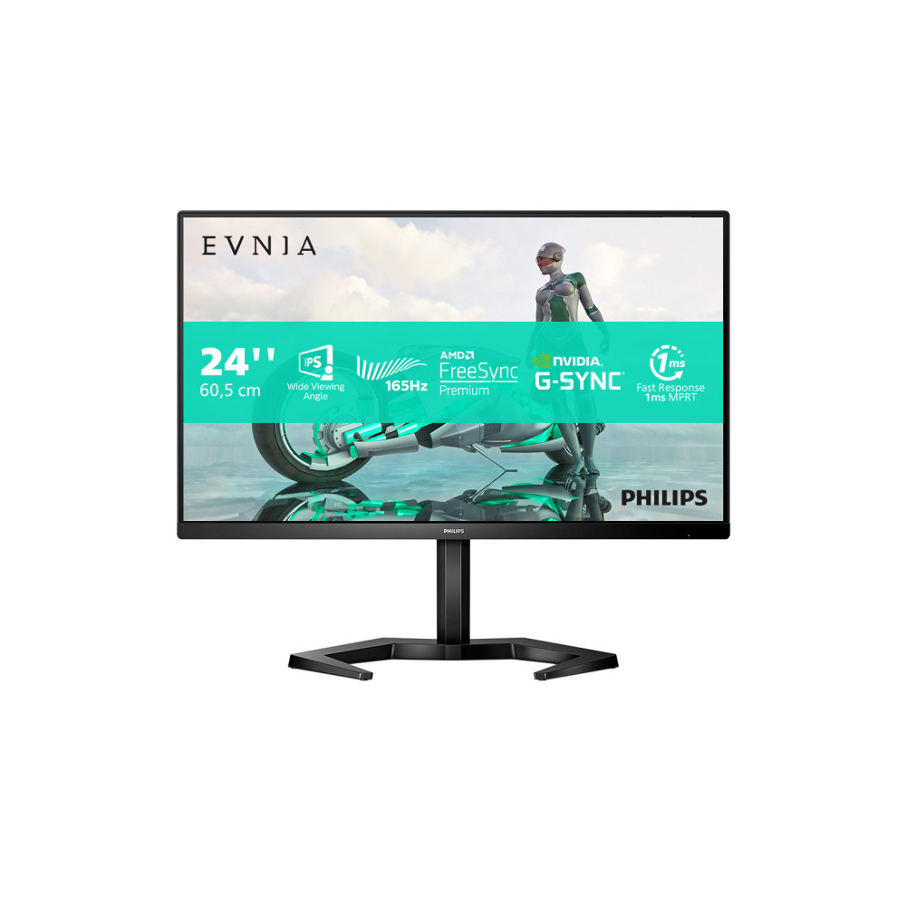 Philips Momentum 24M1N3200ZA 00 écran plat de PC 60,5 cm (23.8") 1920 x 1080 pixels Full HD LED Noir