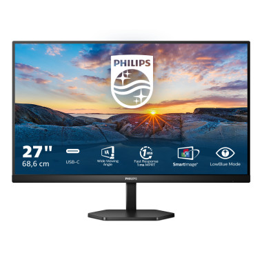 Philips 3000 series 27E1N3300A 00 LED display 68,6 cm (27") 1920 x 1080 pixels Full HD Noir